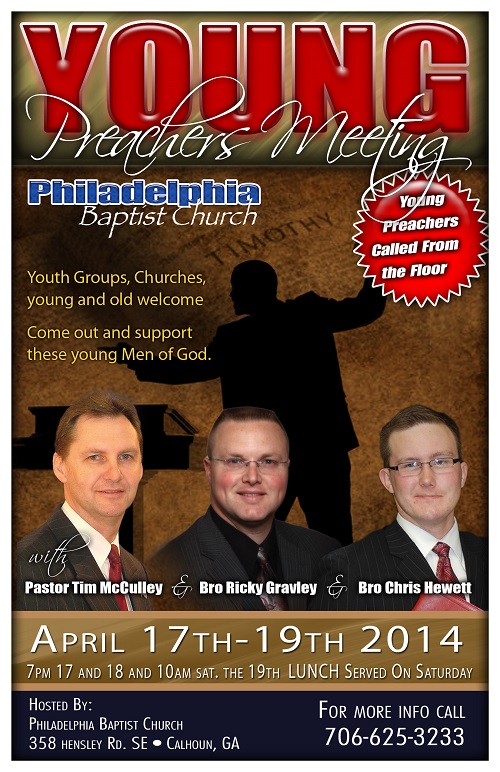 Young Preachers Meeting 2014